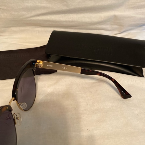 Moschino sunglasses black / gold/ Tortoiseshell - Picture 9 of 14